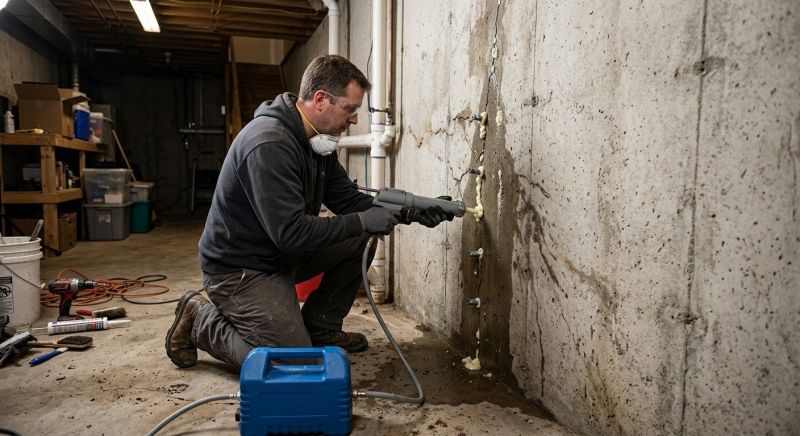 Basement Foundation Repair in Cambridge, MA