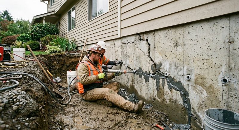 Basement Foundation Repair in Jamaica Plain, MA