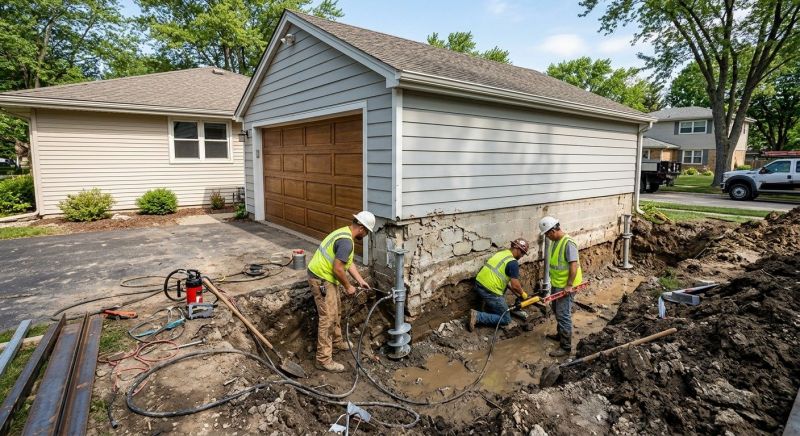 Basement Foundation Repair in Milford, NH