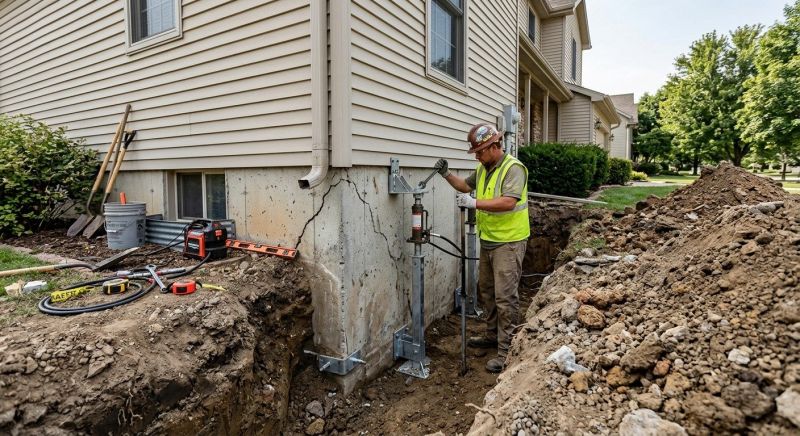 Basement Foundation Repair in Stoneham, MA