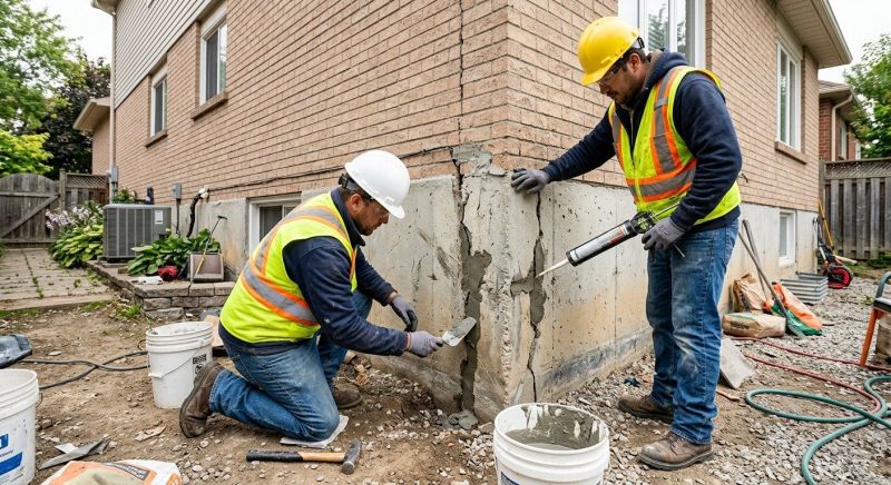 Building Foundation Repair in Carlisle, MA