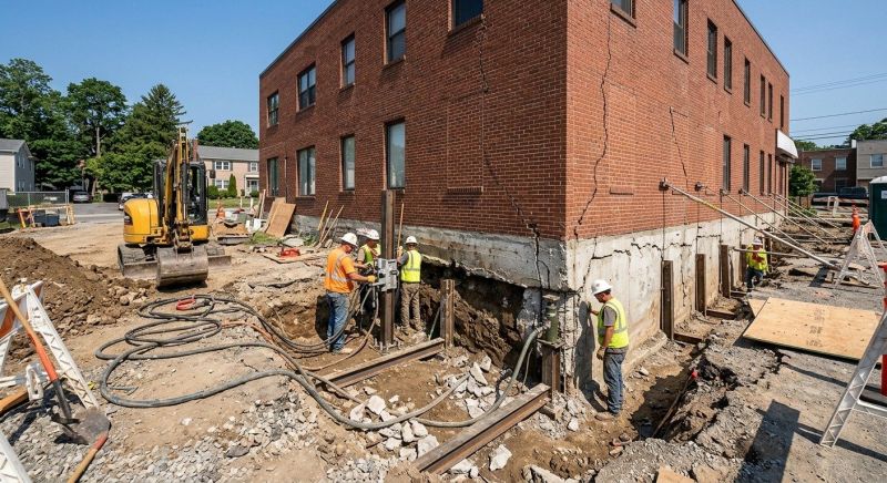 Building Foundation Repair in Derry, NH