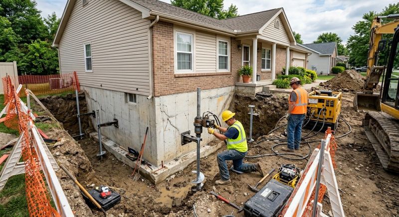 Building Foundation Repair in Medford, MA