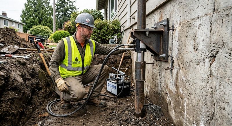 Concrete Foundation Leveling in Amesbury, MA