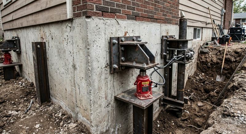 Concrete Foundation Leveling in Wayland, MA