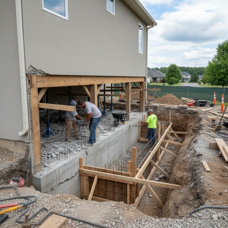 Concrete Foundation Repair in Litchfield, NH