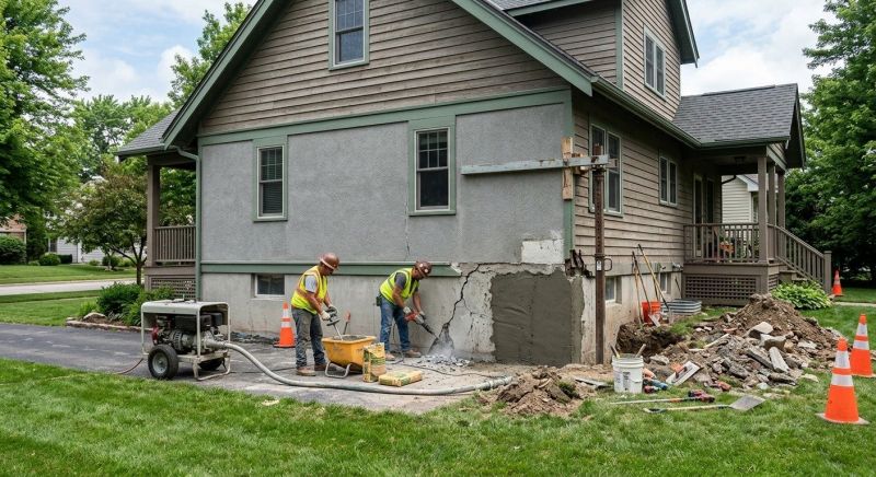 Concrete Foundation Repair in Methuen, MA