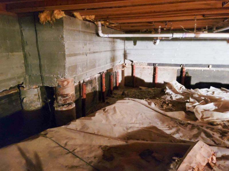 Crawlspace Foundation Repair in Groveland, MA