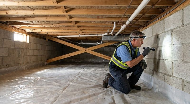 Crawlspace Repair in Lowell, MA
