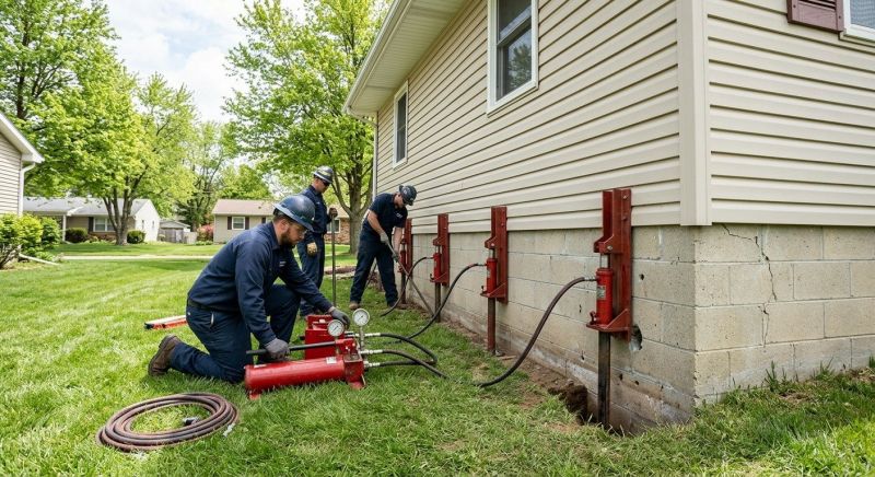 Foundation Jacking in Bedford, NH