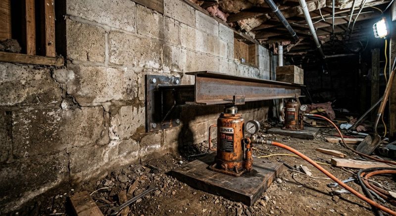 Foundation Jacking in Hudson, NH