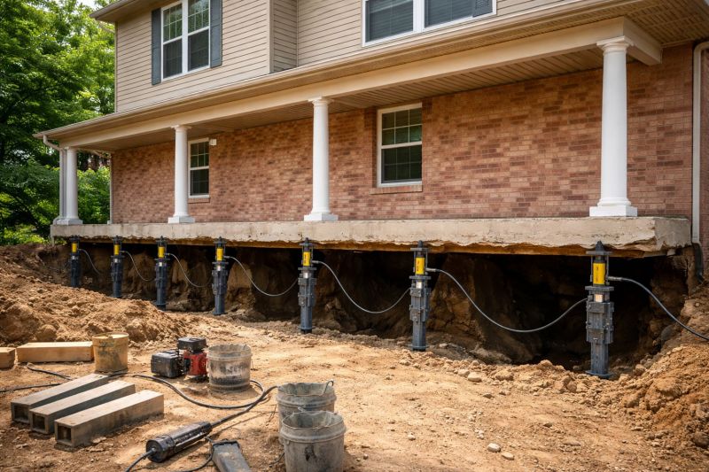 Foundation Jacking in Lunenburg, MA
