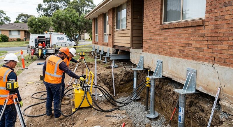 Foundation Jacking in Marlborough, MA