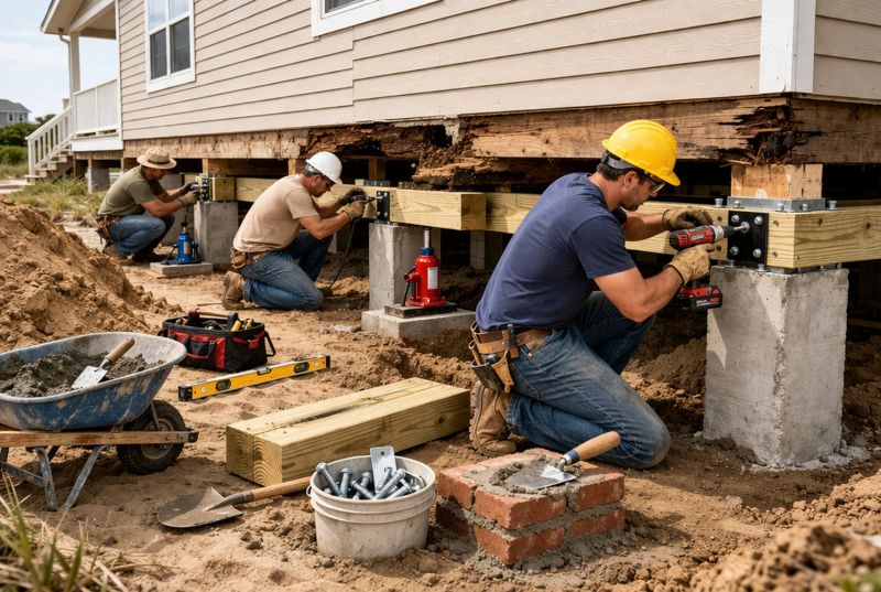 Foundation Raising in Dracut, MA