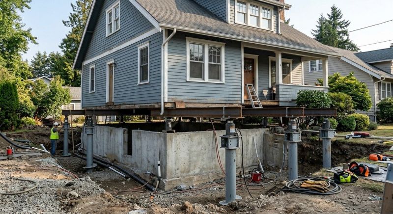 Foundation Raising in Pelham, NH