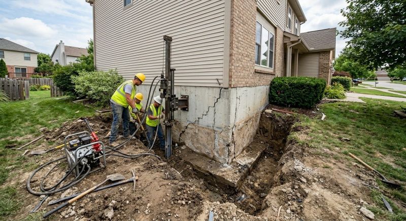 Foundation Restoration in Lowell, MA