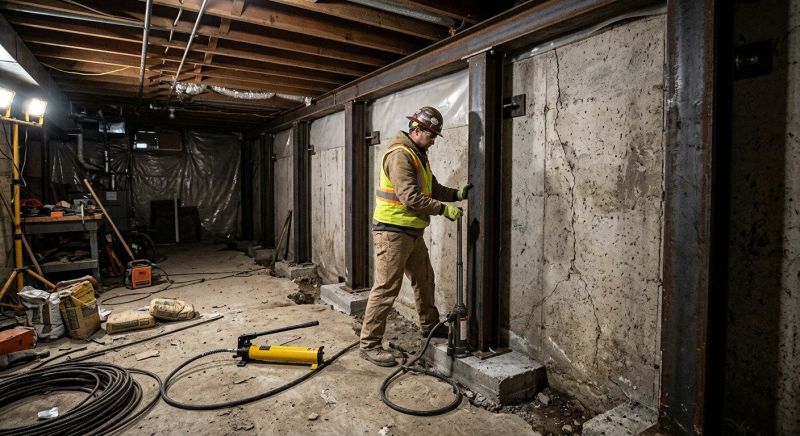Foundation Stabilizing in Essex County, MA