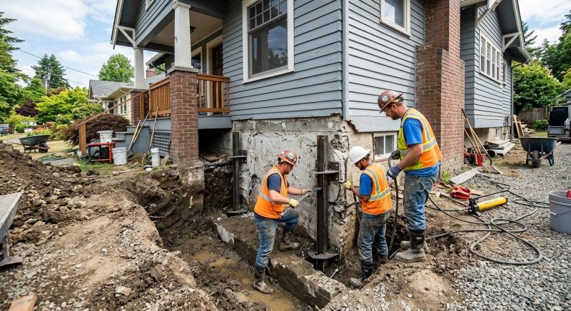 Foundation Stabilizing in Lawrence, MA