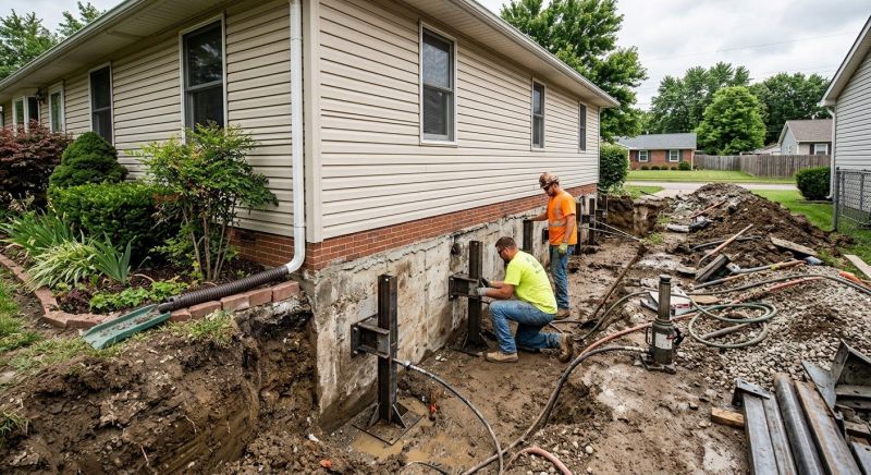 Foundation Stabilizing in Pelham, NH