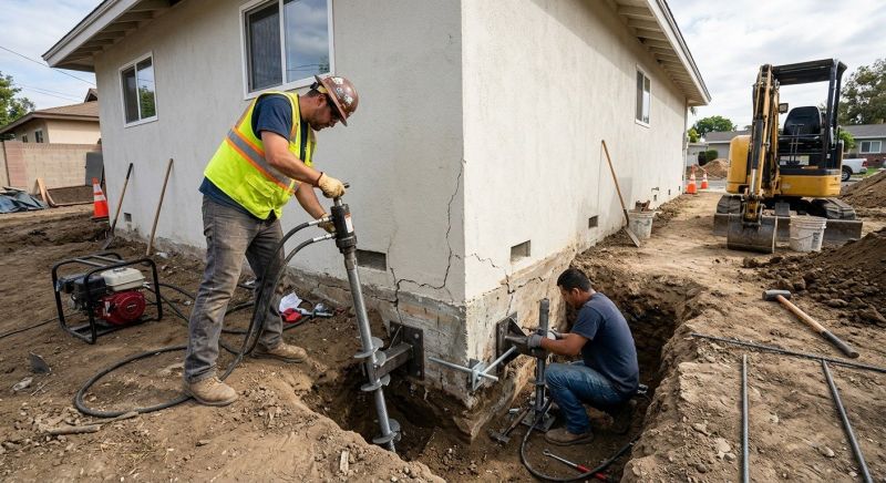 Foundation Stabilizing in Wakefield, MA