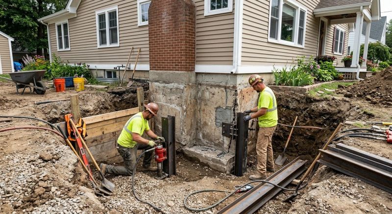 Foundation Structural Repair in Litchfield, NH