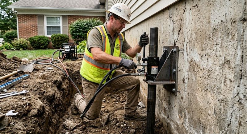 Home Foundation Leveling in Dunstable, MA
