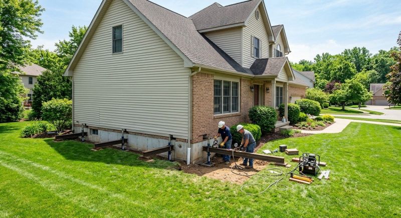 Home Foundation Leveling in Lowell, MA