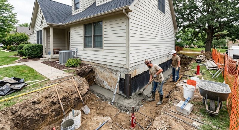 Home Foundation Repair in Boxford, MA