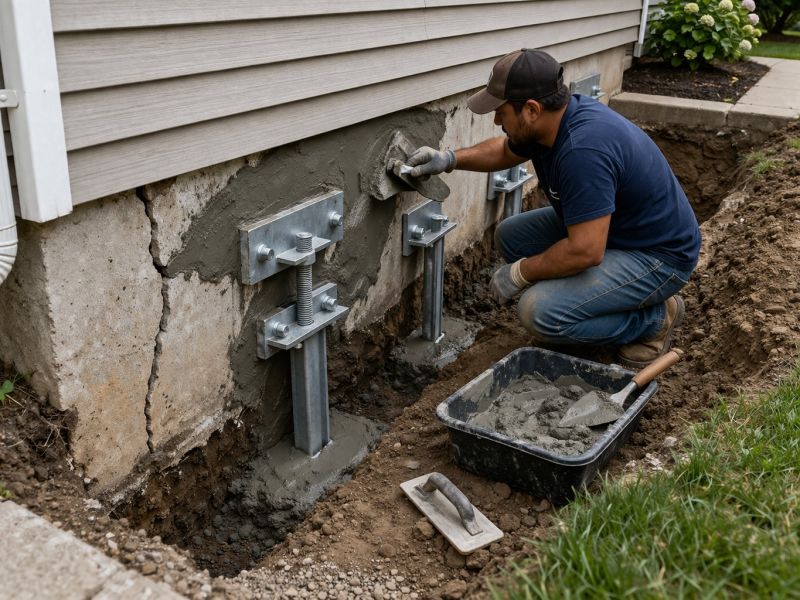 Home Foundation Repair in Dunstable, MA