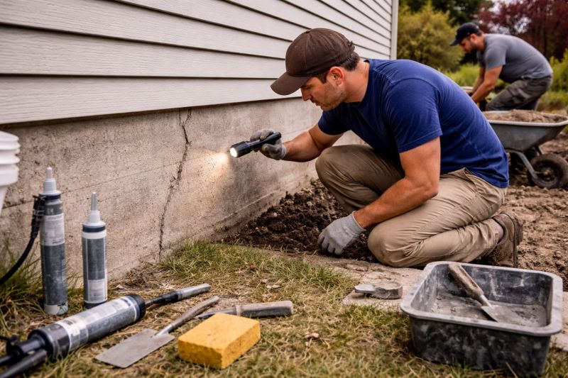 Home Foundation Repair in Lowell, MA