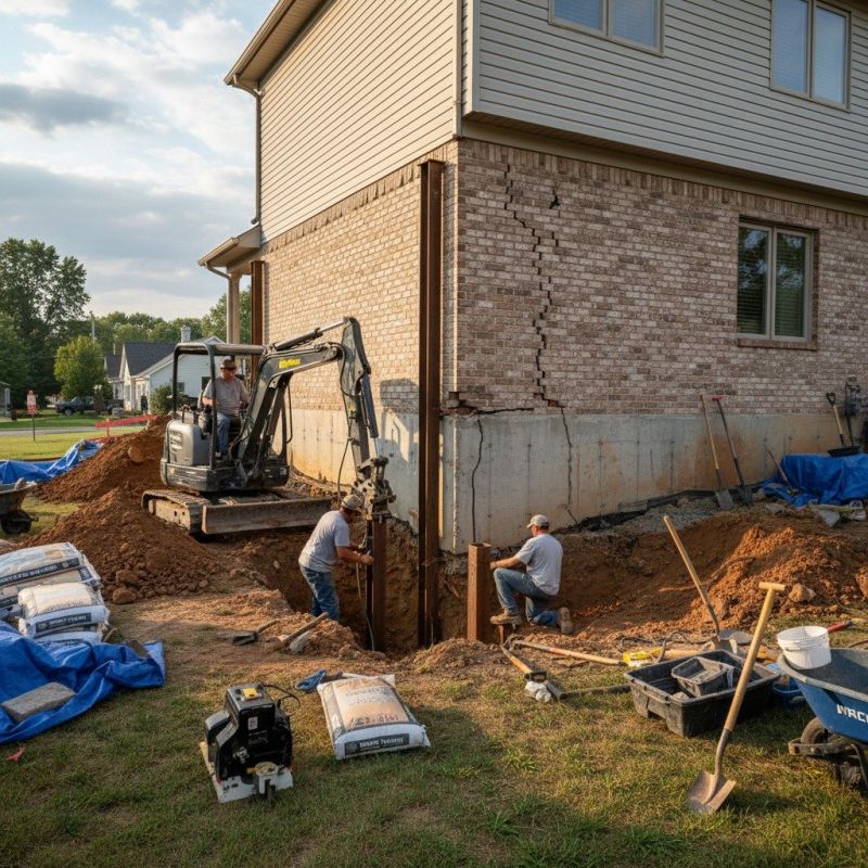 Home Foundation Repair in Littleton, MA