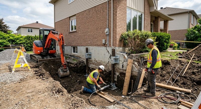 House Foundation Repair in Bolton, MA