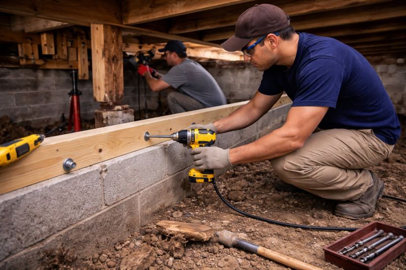 House Foundation Repair in Brookline, MA