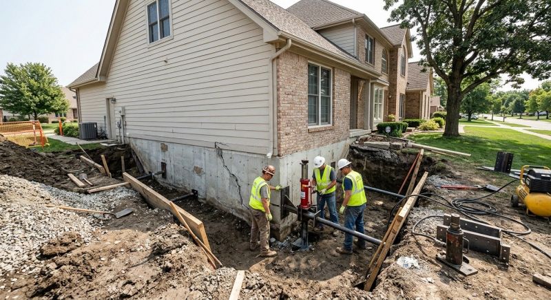 House Foundation Repair in Essex County, MA