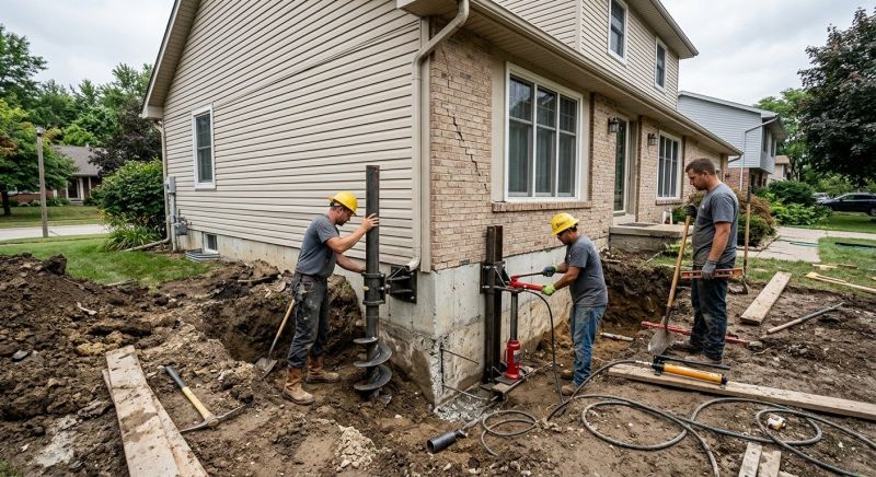 House Foundation Repair in Nashua, NH
