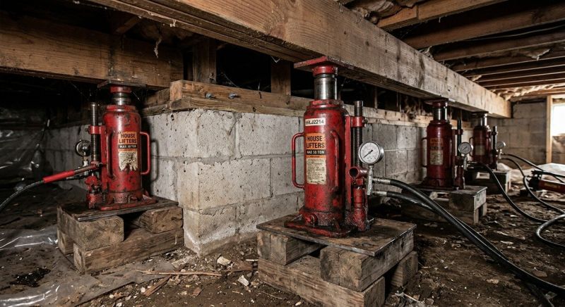 House Settling Repair in Lowell, MA