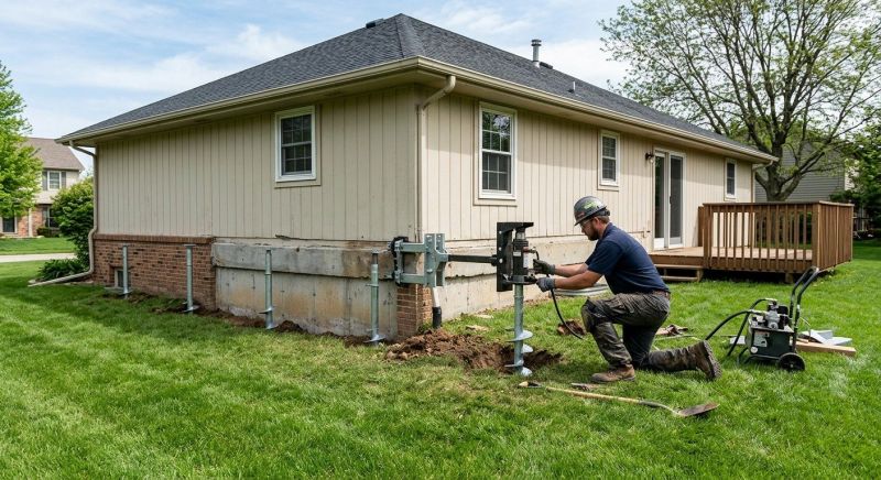 Settling Foundation Service in Clinton, MA