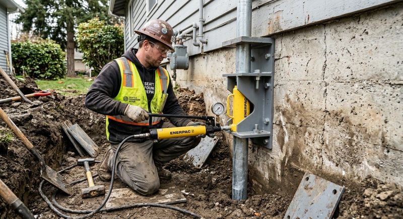 Settling Foundation Service in Hollis, NH