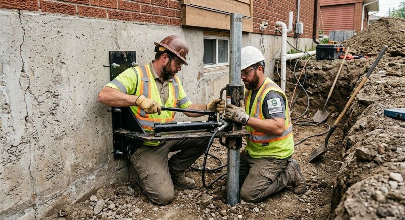 Settling Foundation Service in Lexington, MA