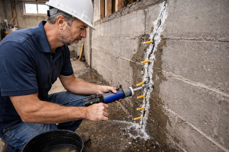 Structural Crack Repair in Lowell, MA