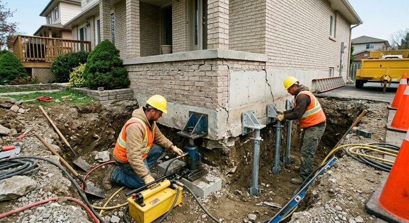 Structural Foundation Repair in Groton, MA