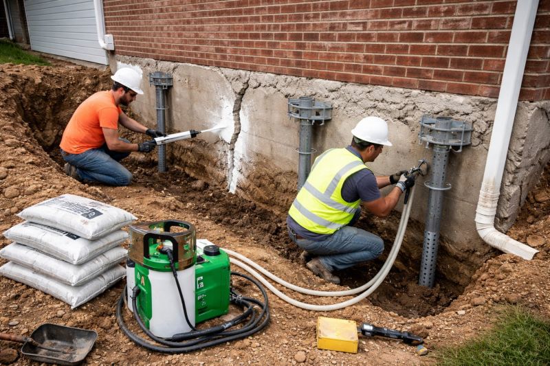 Structural Foundation Repair in Leominster, MA