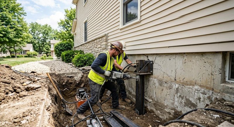 Structural Foundation Repair in Newton Center, MA