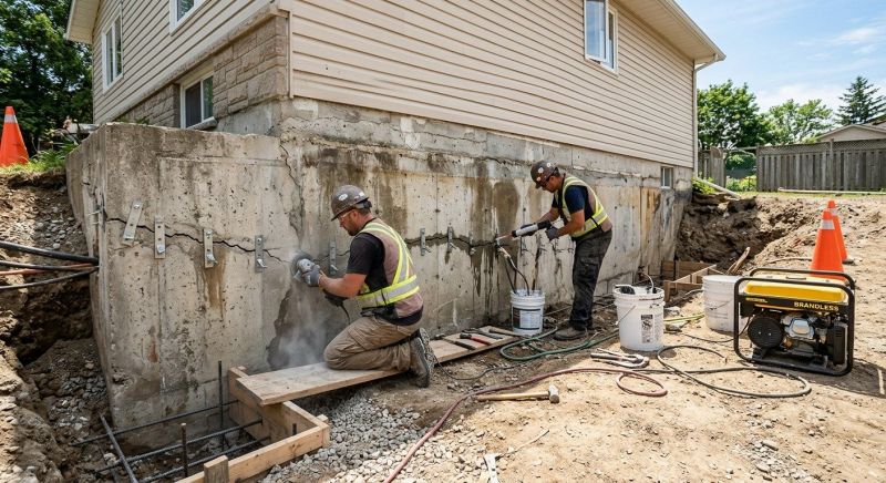 Structural Foundation Repair in Sudbury, MA