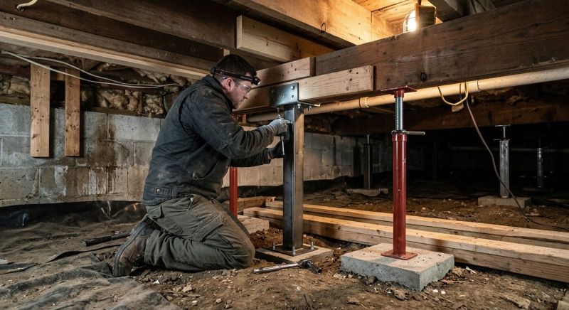 Structural Underpinning in Lowell, MA