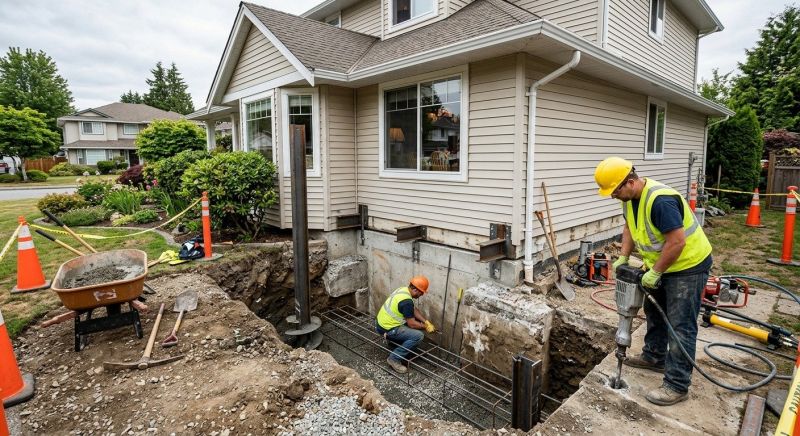 Building Foundation Repair in North Andover, MA