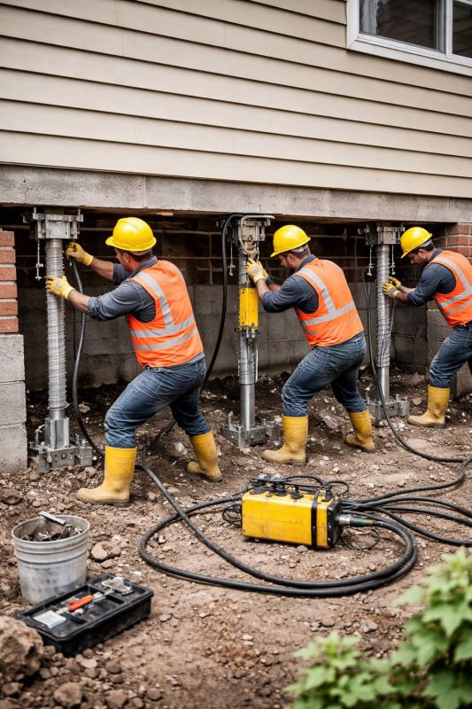Foundation Stabilizing in North Billerica, MA