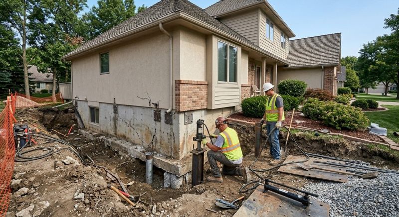 Structural Foundation Repair in Stoneham, MA